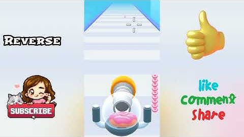 Forward vs Reverse Gaming in Make Them Fat | All Levels Gameplay