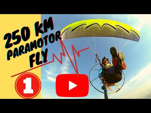 250 Km Paramotor Uçuşum Part-1