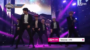 BTS -  TOMORROW ( BTS COUNTDOWN 20171012 @M COUNTDOWN)
