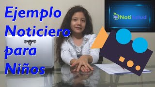 NOTICIERO INFANTIL 🎥 Ejemplo de Noticiero Escolar ⭐⭐⭐⭐⭐