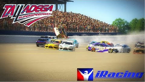 iRacing Realistic Crashes and Flips: Talladega Edition