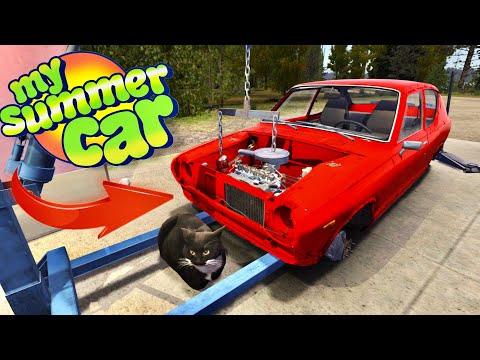 Видео: 24 ЧАСА СОБИРАЮ САТСУМУ В My Summer Car! ДВИГАТЕЛЬ, ЭЛЕКТРИКА!