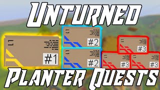 Unturned Elver: Planter Quests Guide
