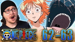 ONE PIECE EPISODE 62 &amp; 63 REACTION | Anime Reaction | Sub