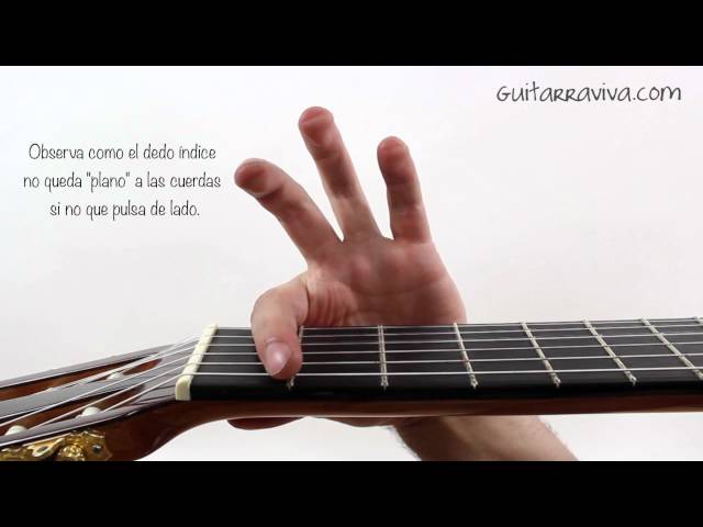 Cejilla, Guitarra Acústica