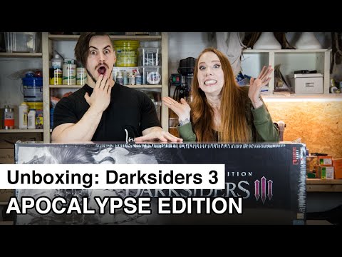 Unboxing Darksiders III Apocalypse Edition