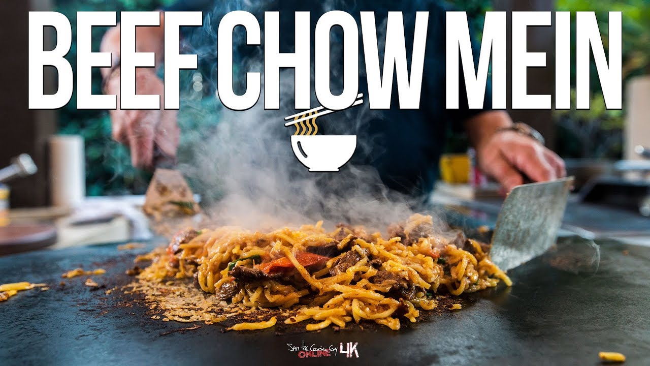 ⁣The Best Beef Chow Mein | SAM THE COOKING GUY 4K