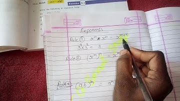 Cg Board Class 7 maths, Chapter - 6 Exponents Rules / ex. 6.1 SOLUTIONS