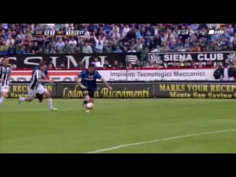 Siena Inter 0 - 1 Highlights Ampia Sintesi SKY Sport HD 16-05-2010 Serie A FINALE 18° SCUDETTO