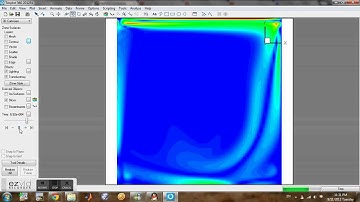3D lid-driven cavity, vorticity at Re= 20,000