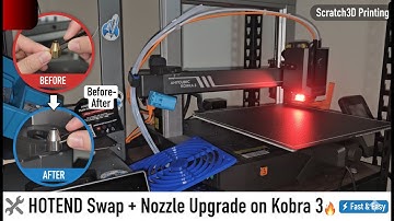 Anycubic Kobra 3 New Nozzle Version 2.0 No Leaked?