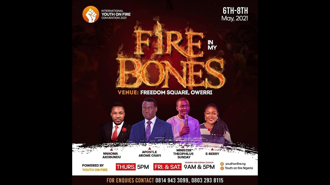 INTERNATIONAL YOUTH ON FIRE CONFERENCE || DAY 2 (EVENINGN) || IMO STATE ...