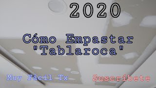 Cómo Empastar Tablaroca