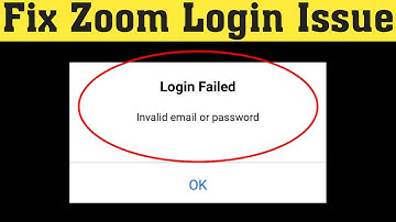 Fix zoom meeting login problem