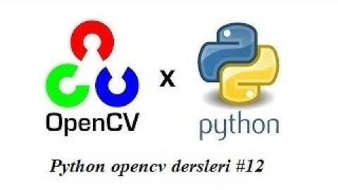 Python opencv dersleri #12 Görüntüde istenmedik yerleri silme inpainting