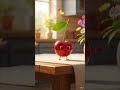 3D Cherry🍒 | Cute Kawaii |Fruit Animation | cute baby
