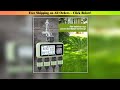 Eshico HCT-379 Outdoor Garden Smart 4 out irrigation timer Four independent interfaces for easy