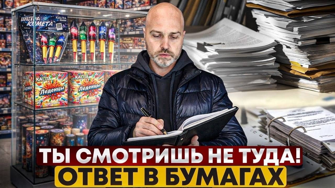 Ты смотришь не туда! Ответ в бумагах 
