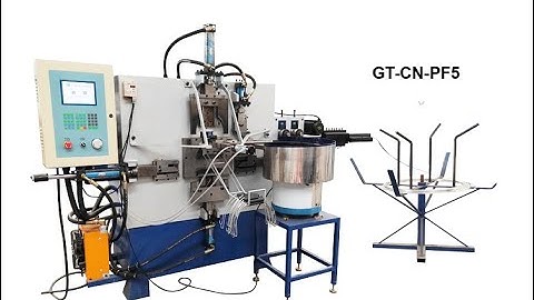 Automatic Hydraulic type Bucket Handle Making Machine