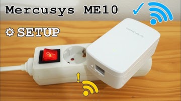 TP-Link Mercusys ME10 Wi-Fi extender • Unboxing, installation, configuration and test