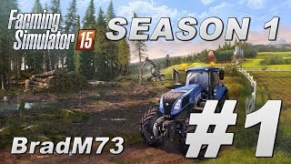 Farming Simulator 15 - Season 1 - Episode 1 - Exploring Bjornholm(Hello all!! Farming Simulator 15 is FINALLY upon us!! In this episode, I take a look at Farming Sim 15 and we tour the new Nordic map, Bjornholm. From the ..., 2014-10-30T05:45:06.000Z)