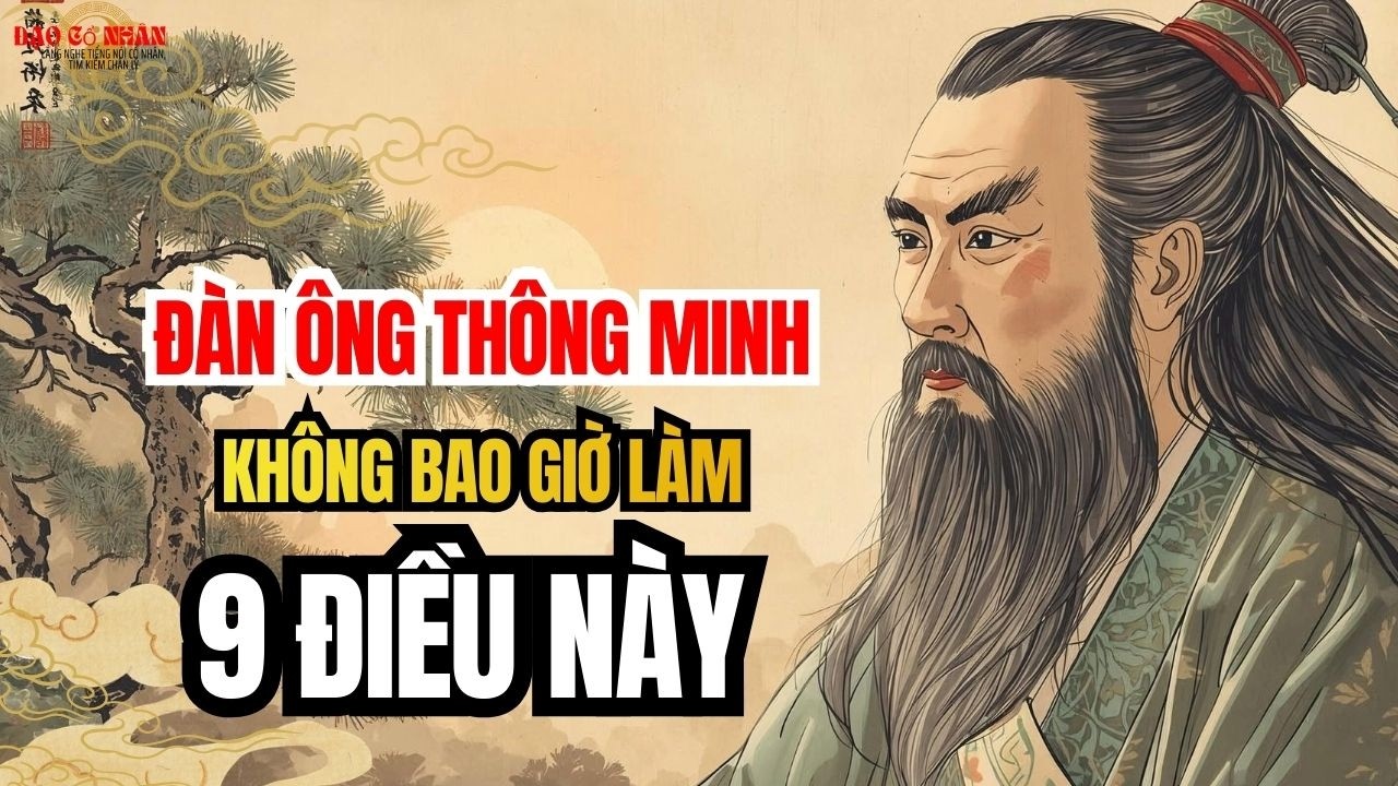 Đàn Ông Thông Minh Không Bao Giờ Làm 9 Điều Này Cổ Nhân Dạy | Triết lý cổ nhân