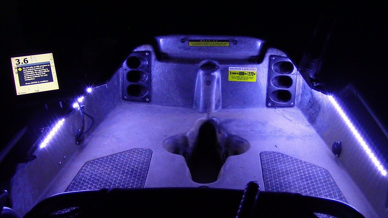 Simple and cheap kayak lights ( pro angler 14 ) YouTube