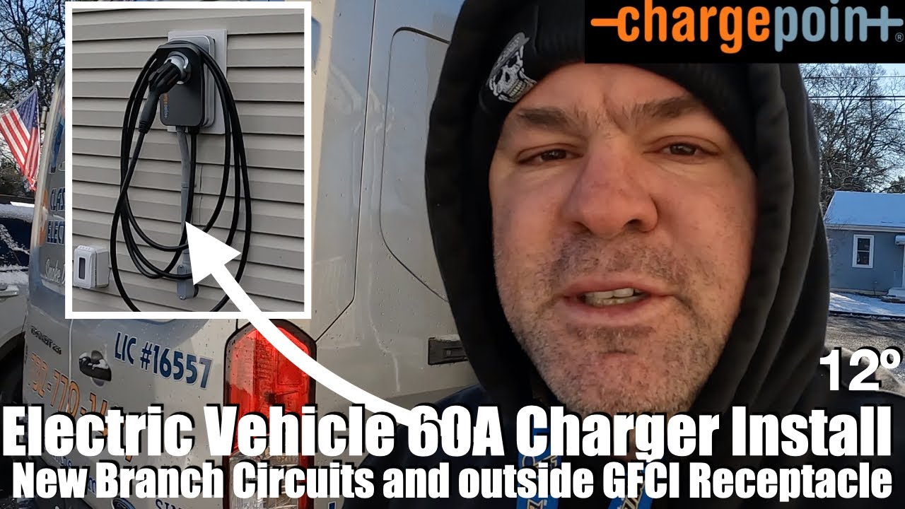 How To Wire A Chargepoint EV (electric vehicle) Charger # ...