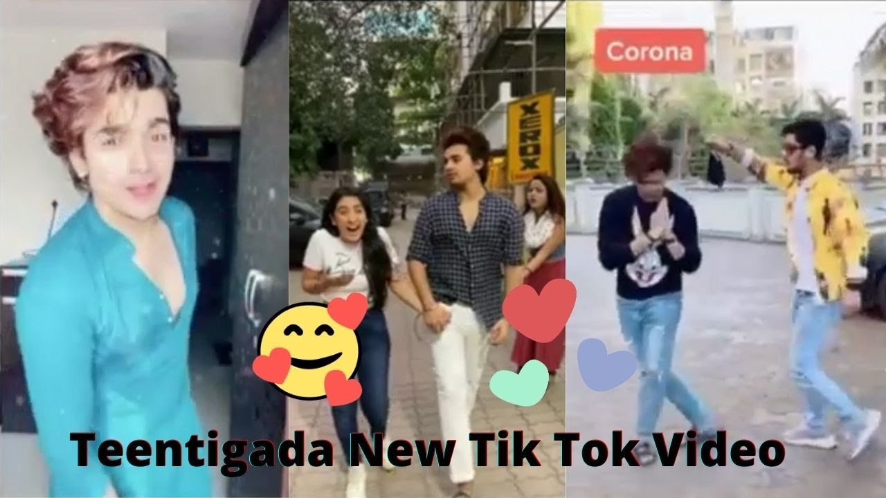 Teentigada new Romantic tik tok | Friendship Goals | Vishal Pandey Sameeksha sud | Bhavin Bhanushali