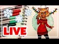 LIVESTREAM || Drawing my OC Doe || Q&A