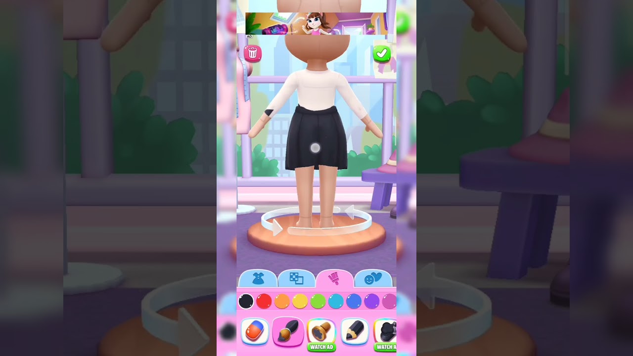 How to make the Shiroko Blue Archive costume Talking Angela version | 