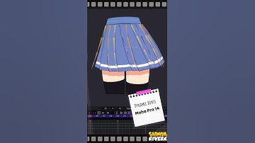 Dynamic Bones MOHO PRO 14 #animation #shorts #mohopro #art #anime #2danimation