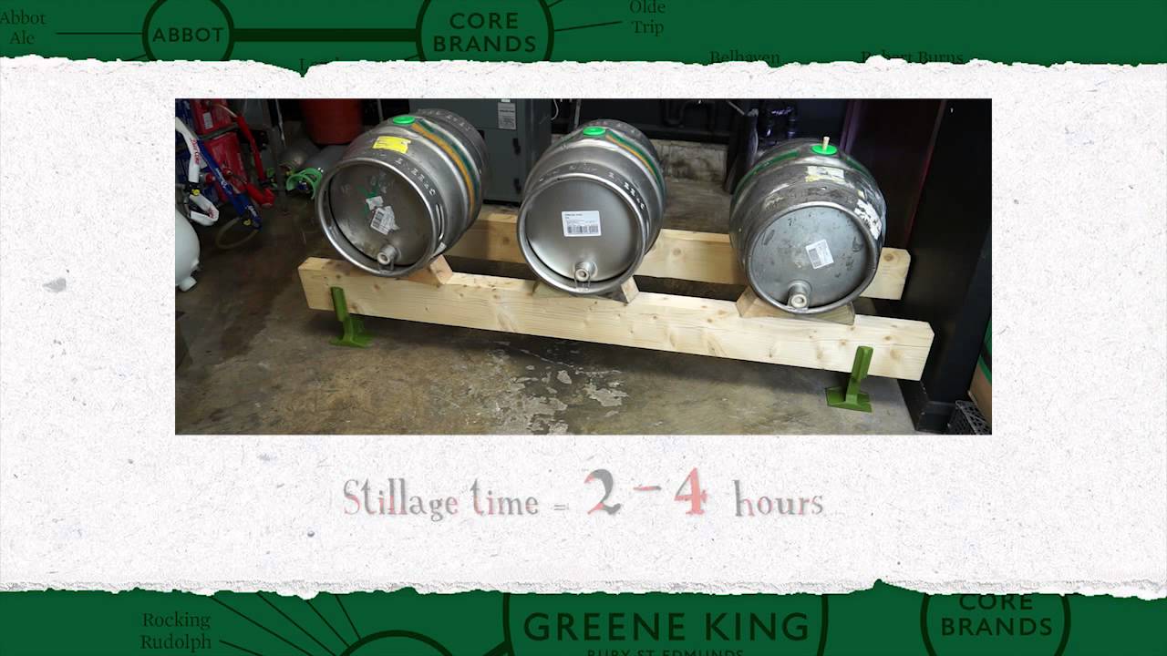 GK Beer Genius 1 Traditional Stillage Roll, Stillage & Vent - YouTube
