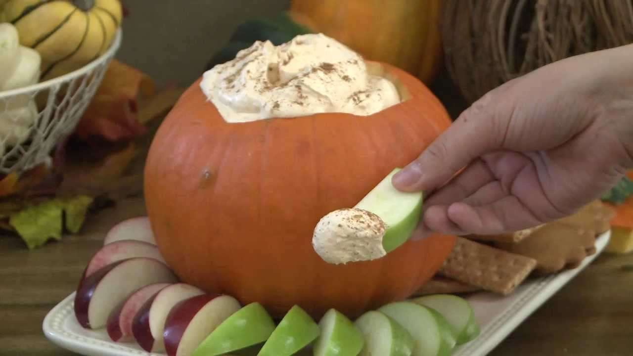 How to Make Pumpkin Fluff Dip Dip Recipes YouTube