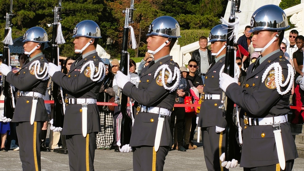 20260213 中正紀念堂 陸軍儀隊 禮兵巡查及訓練展示