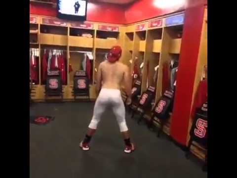 Nc State Baseball Players Dance In The Locker Room