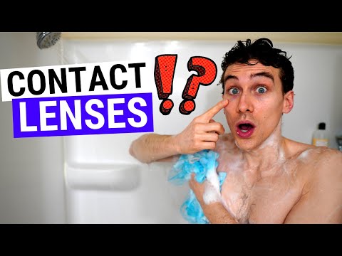 Is it Bad to Shower with Contacts? - Showering with Contact Lenses