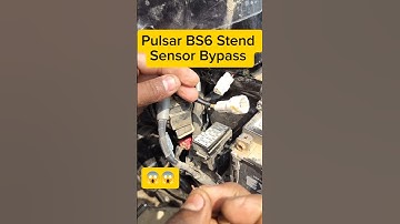 Bajaj Pulsar 125 BS6 Stend Sensor Bypass #machine #bikefixinghub #shorts #viralvideo Pulsar Bs6 Bike