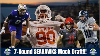 Full SEAHAWKS 7-round Mock Draft - done LIVE! (Stocking the shelves for Mike Macdonald!!)