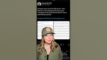 Waiting Periods Ruled 2A Infringement?!?#2ndamendment #shortsfeed #shortsvideo #shorts