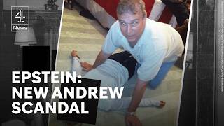 Epstein files: new photos show Andrew crouched over female