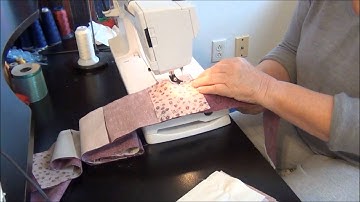 HOW TO-CONTINUOUS MULTIPLE FABRIC PRAIRIE POINTS