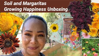 Planting Soil and Margaritas Growing Happiness Unboxing and 2-week update