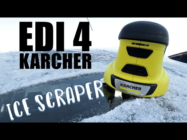 Karcher EDI 4 Cordless Electric Ice Scraper Cordless Windshield Scraper for  Ice, Snow and Frost