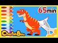 Make a tyrannosaurus  find its tail  dinosaurs for kids cheetahboo