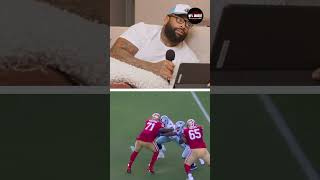 Trent Williams drops his BLUEPRINT on Micah Parsons #shorts #nfl #dallascowboys