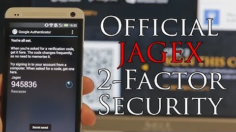 Official 2-Factor RuneScape Account Security!