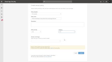 Configuring real-time labelling and protection of sensitive files with Microsoft Cloud App Security