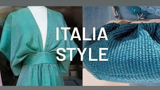 Italia Vetrine. Italia style. Spring fashion. Italian-unico style