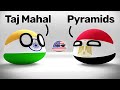 COUNTRIES COMPARE LANDMARKS | Countryballs Animation